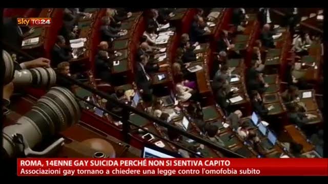 Roma, 14enne gay suicida perchè non si sentiva capito