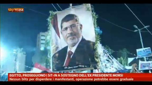 Egitto, proseguono sit-in a sostegno ex presidente Morsi
