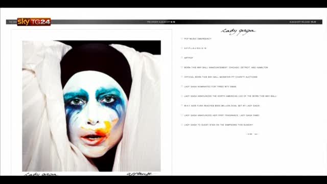 Nuovo singolo per Lady Gaga, ecco "Applause"