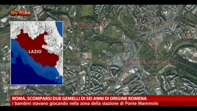 Roma, scomparsi due gemelli di sei anni di origine romena