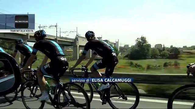 Così il Team Sky alla Vuelta di Spagna