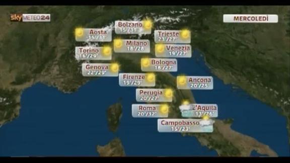 Meteo Italia 21.08.2013