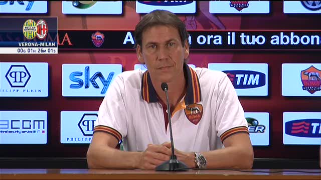 Roma, Garcia: "Confido di avere una squadra competitiva"