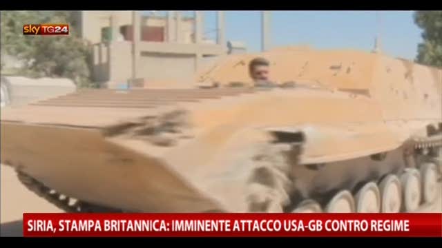 Siria, stampa britannica: imminente attacco Usa-GB