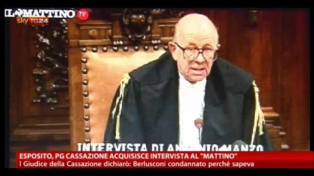 Esposito, Pg Cassazione acquisisce intervista al Mattino