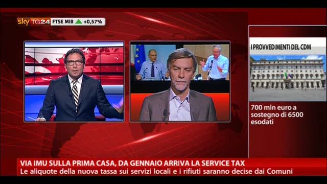 Service Tax, Delrio: "Supererà le iniquità dell'IMU"