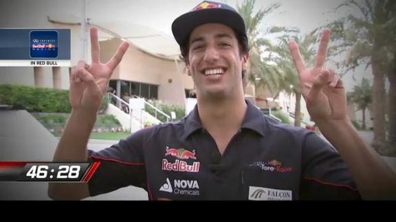 Tutta l'allegria di Daniel Ricciardo in 60 secondi