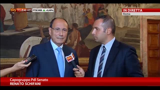 Berlusconi, Schifani: dibattito aperto, PD è già schierato