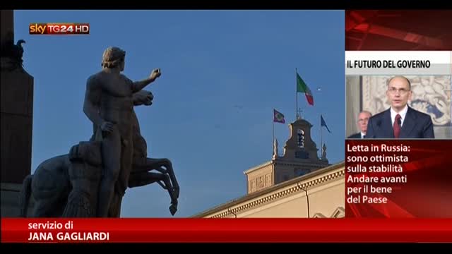 Quirinale: Napolitano confida non si apra rischiosa crisi