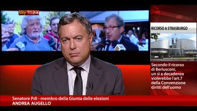 Decadenza Berlusconi, Augello: ricorso non rallenta lavori