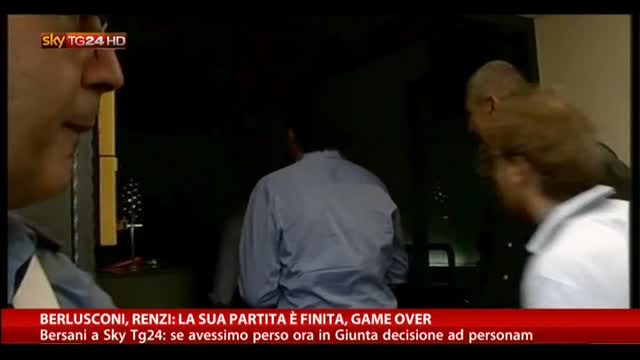 Berlusconi, Renzi: "La sua partita è finita, game over"