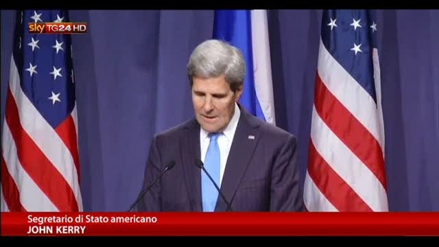 Kerry: "Il mondo si chiede se Assad manterrà la parola"