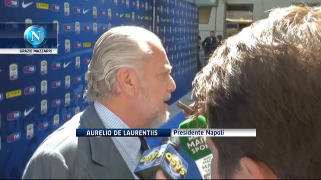 Napoli, De Laurentiis: "Benitez più esperto di Mazzarri"