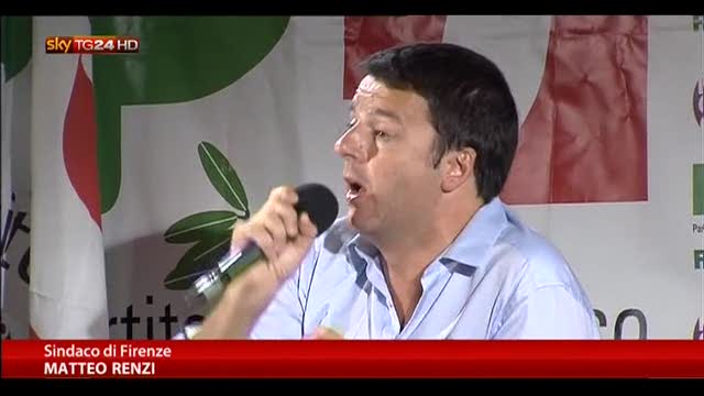 Renzi: "Mi candido per governare il Paese"