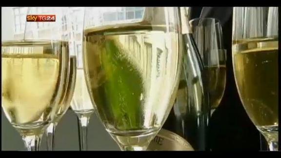 Crolla il consumo di champagne,importazioni scendono del 65%