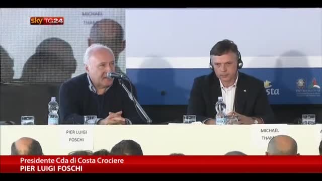 Concordia, parla il Presidente Cda Costa Crociere Foschi
