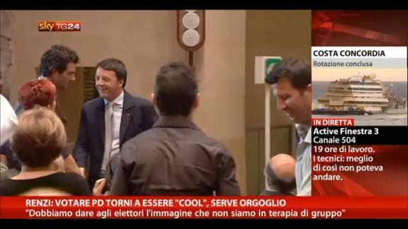 Renzi: votare Pd torni a essere "cool", serve orgoglio