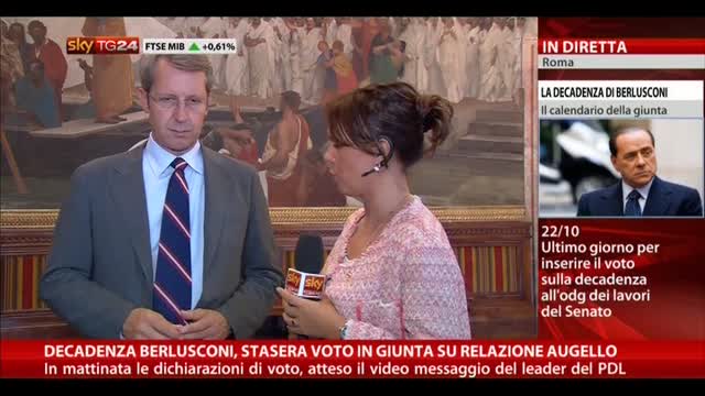Decadenza Berlusconi, le parole di Benedetto Della Vedova