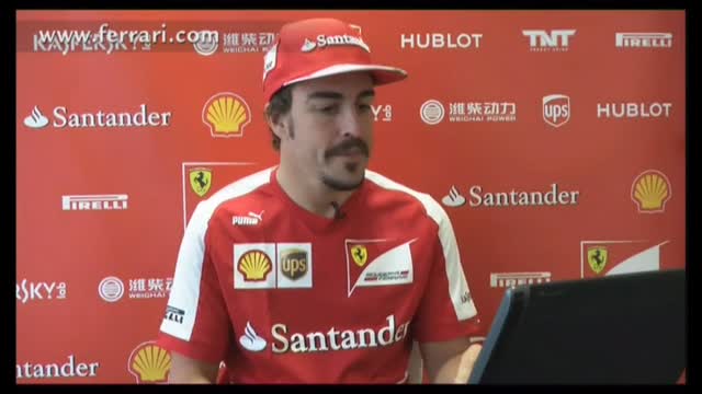 GP Singapore, Alonso mostra la pista al simulatore