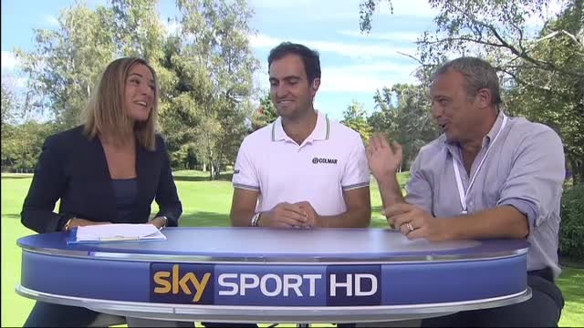 Golf, Molinari e Claudio Amendola agli Open d'Italia