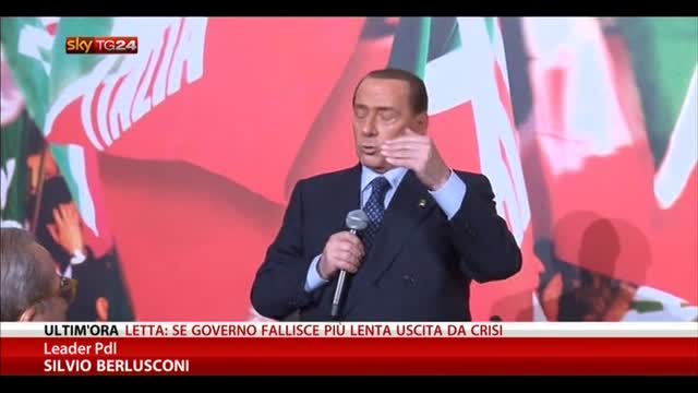 Berlusconi: Sosterremo governo se rispetta patti
