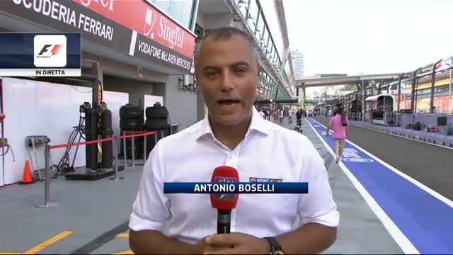 Ultimissime di Antonio Boselli dal Gp Singapore