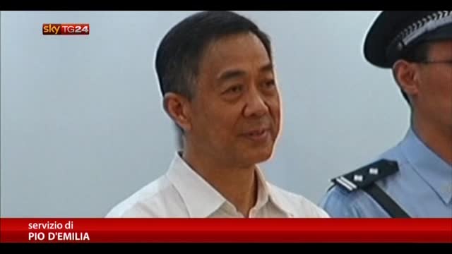 Cina, Bo Xilai condannato all'ergastolo
