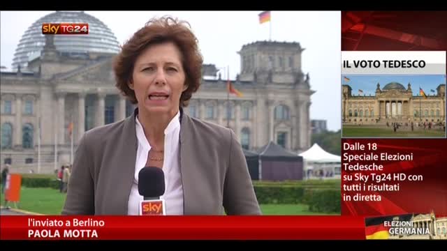 Elezioni Germania, urne aperte fino alle 18