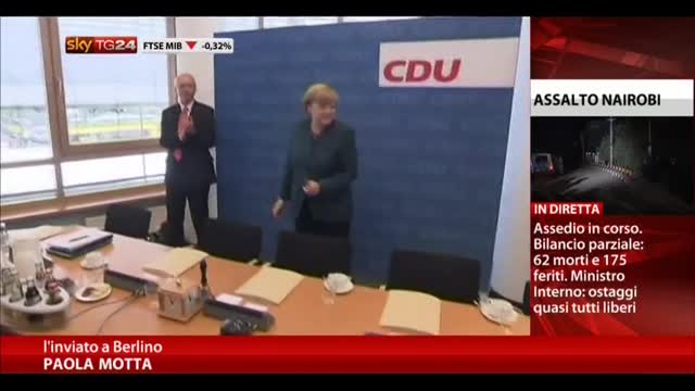 Merkel: risultato straordinario, ora governo stabile