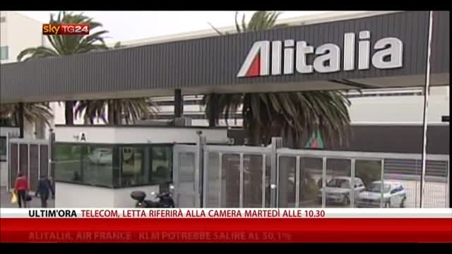 Alitalia, Airfrance - KLM potrebbe salire al 50,1%