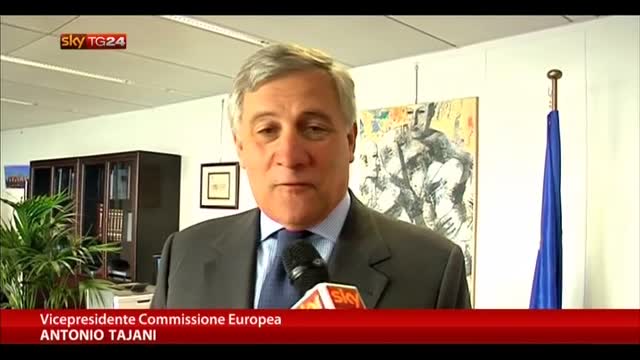 Telecom,Tajani: dispiace perderla ma siamo su libero mercato
