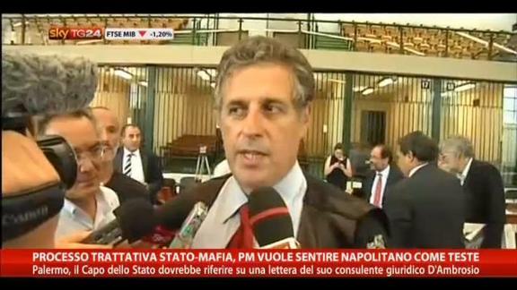 Processo trattativa Stato-mafia, pm vuole sentire Napolitano