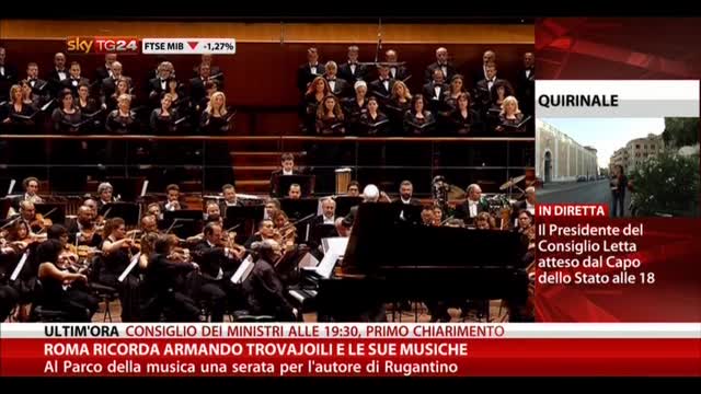 Roma ricorda Armando Trovajoli e le sue musiche