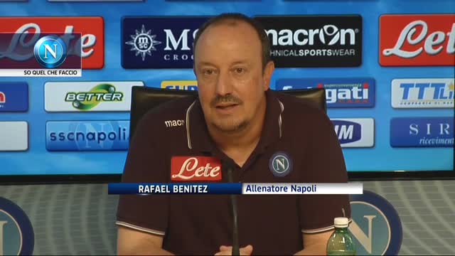 Napoli, Benitez: "Necessario il turnover contro il Genoa"