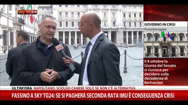 Mauro: Pdl e Berlusconi hanno tradito l'Italia
