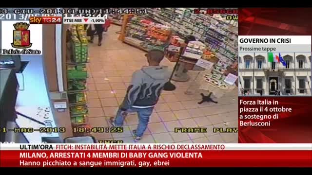 Milano, arrestati 4 membri di baby gang violenta