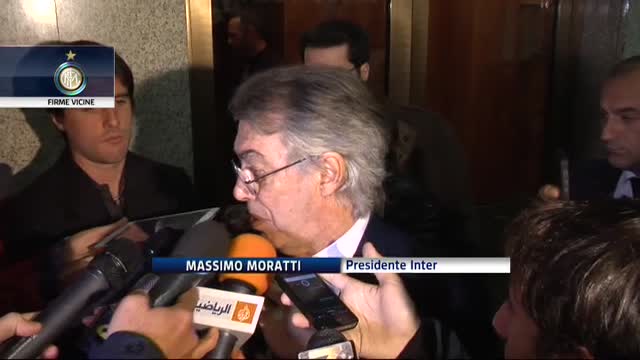 Inter, Moratti: "In settimana le firme"