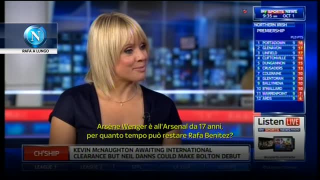 De Laurentiis: "Benitez resterà a lungo a Napoli"