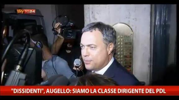 "Dissidenti", Augello: siamo la classe dirigente del Pdl
