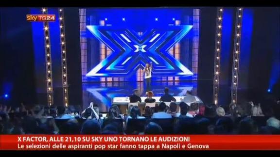 X Factor, alle 21,10 su Sky Uno tornano le audizioni