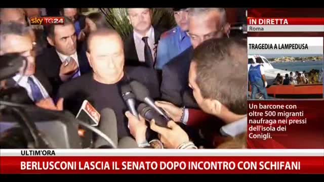 Decadenza, Berlusconi: Farò ricorso a Corte di Strasburgo