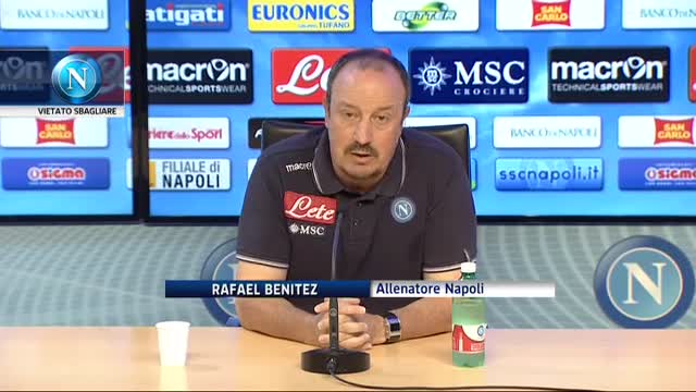 Napoli, Benitez: “Fuori Higuain, la novità sarà Mertens”