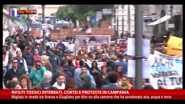 Rifiuti tossici interrati, cortei e proteste in Campania