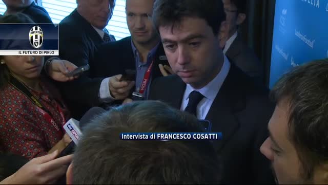 Juventus, Agnelli: "Il futuro di Pirlo lo decide Pirlo"