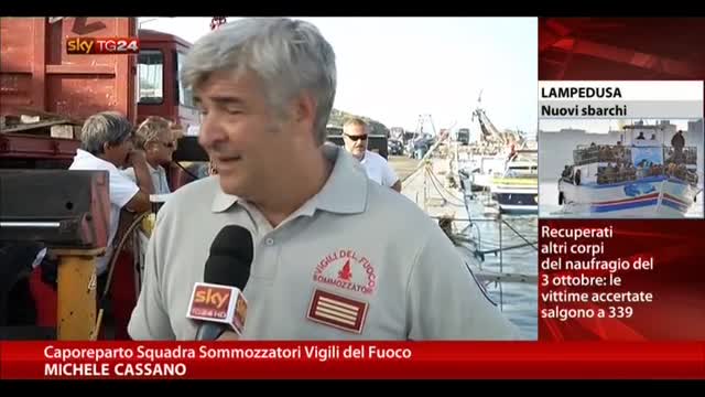 Lampedusa, parla Michele Cassano, caporeparto Sommozzatori