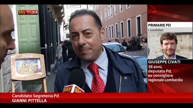 Primarie PD, le parole di Giovanni Pittella