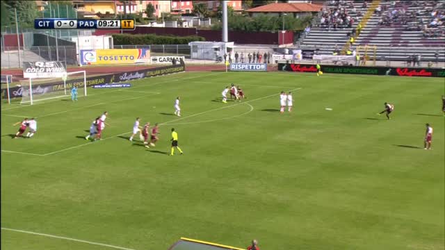 Serie B Eurobet, nona giornata: Cittadella-Padova 1-0