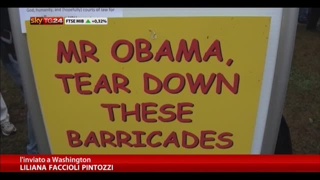 Shutdown Usa, a Washington la protesta dei veterani