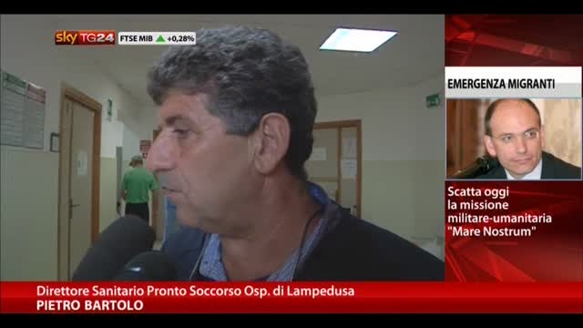Sbarchi, parla il direttore sanitario Osp. Lampedusa Bartolo