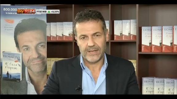 Lo scrittore Khaled Hosseini ospite a Sky TG24